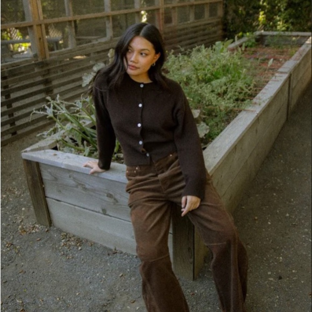 Parke brown cardigan
